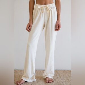 DONNI. Terry Wide Leg Pant